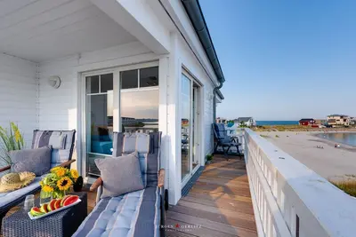 Image de Vacation home Captains Hus directly on the Baltic Sea beach