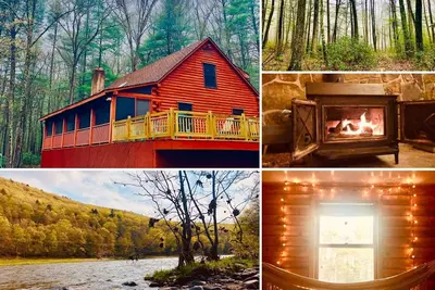 Image de The Perfect Log Cabin on 8 acres of Private Woods