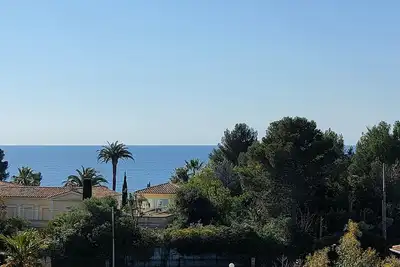 Image de Somptueuse vue mer  -  duplex 54 m² -   piscine -  plage à 100m