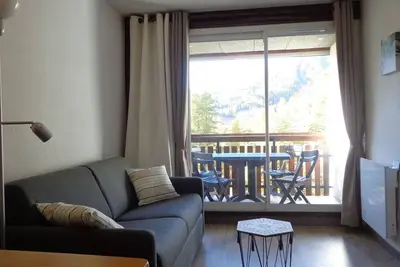 Image de Studio classé 2* avec balcon, wifi, vue montagne