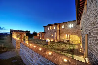 Image de Lux Stone Villa saltwater Pool near Siena