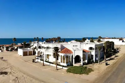 Sunset house at Las Conchas