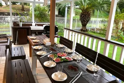Image de Near the sea!Covered barbecue terrace◆