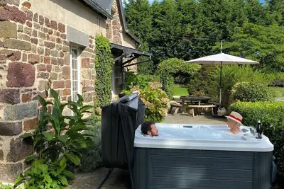 Image de Cottage Le Giré avec spa privatif à 10 mn de la mer