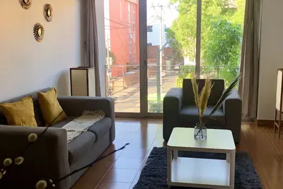 Image de Bright and spacious 2 bedroom Flat w/balcony fully equipment near Coyoacán! ! ! ! ! !