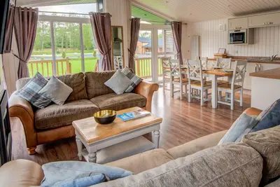 Image de Lodge 8 - The Carse, family friendly, with hot tub in Errol