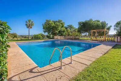Finca Es Turo de ses Illes avec piscine, Wi-Fi, terrasses et jardin