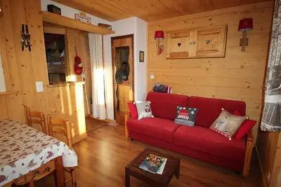 Image de Joli studio cosy à Champagny, proche centre, terrasse, 4 pers. , accès rapide commerces/télécabine
