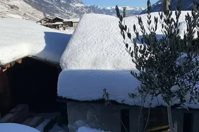 Image de Maison de vacances Martigny-Croix pour 1 - 2 personnes avec 1 chambre à coucher - Chalet