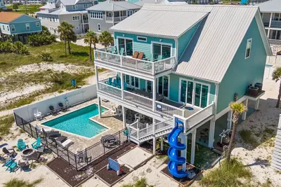 Image de Sunset Dreamer- Beachfront Mb Home- Priv. Pool, Pet Friendly, Hot Tub, Sleeps 13