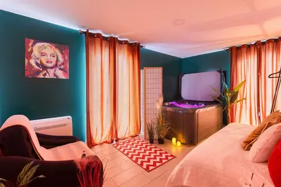 Image de Suite Marilyn Monroe - 4p avec Jacuzzi Privé