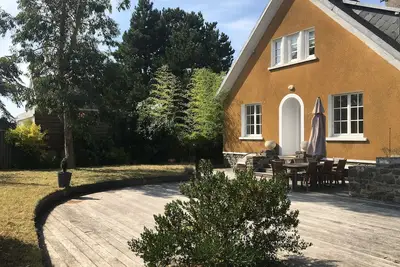Image de Villa bord de mer toute équipée (vélos, livres, jeux etc. . . ) et son châlet