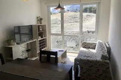 Image de Excellent apartment with a view of the mountains