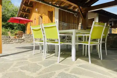 Image de Chalet 12 personnes avec piscine