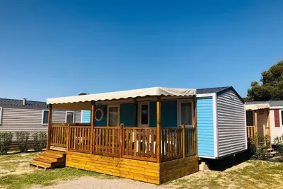 Image de Mobil home dans camping 4* accès direct plage