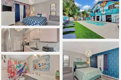 Image de Unique 2-Br Unit with Pool & Hot Tub, steps to Beach