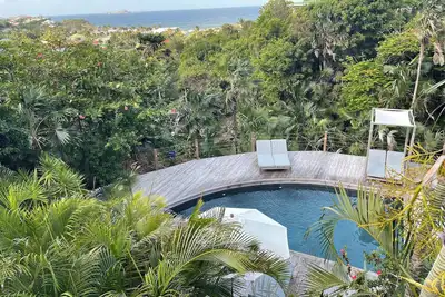 Homerez - Villa à Gustavia, piscine privée.