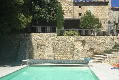 Image de Charming stone Mas in the Cevennes, with fabulous private pool and terrace
