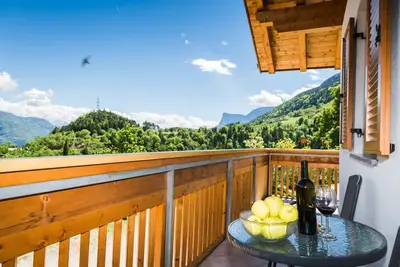 Image de Appartement 'Stettnerhof Ifinger' avec vue sur la montagne, terrasse et Wi-Fi