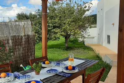 Image de Maison de campagne acceptant les animaux \"Finca Can Paci\" avec vue sur la montagne