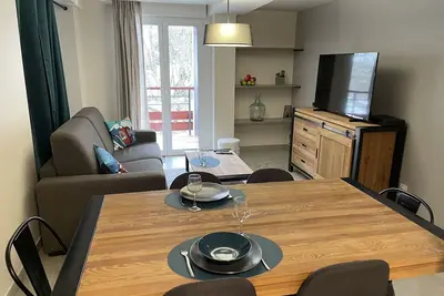 Image de Arc 1800 Appartement 6-8pers, 5 cristaux, avec garage privé