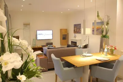 Image de Modern 3-room apartment directly behind the Baltic Sea dike - Logierhaus Friedrich