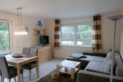 Image de High-quality furnished vacation apartment directly on the Baltic Sea beach! - Residence at