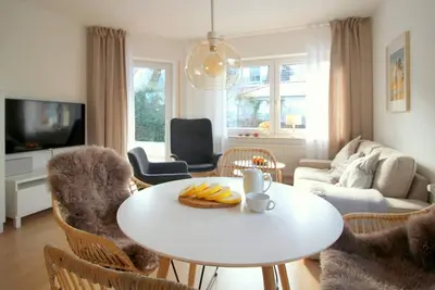 Image de Bright and friendly furnished apartment in a central and quiet location! -