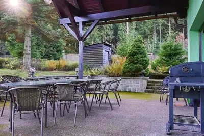 Image de Maison de vacances privée avec Wifi, piscine privée, Tv, terrasse, vue panoramique, parking