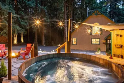 Image de Hikers paradise w/ cedar hot tub