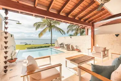 Image de Amazing villa with ocean view/pool in Puerto Bahía
