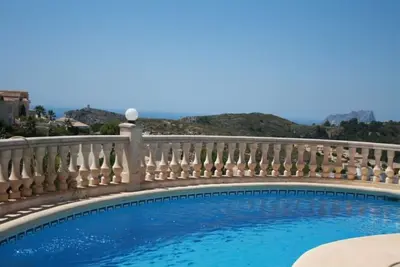 Image de Beautiful villa with unobstructed sea and mountain views - private pool