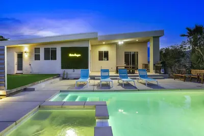 Image de Cactus Canyon-Palm Springs/Joshua Tree/Coachella -Pet Friendly, Free Heated Pool