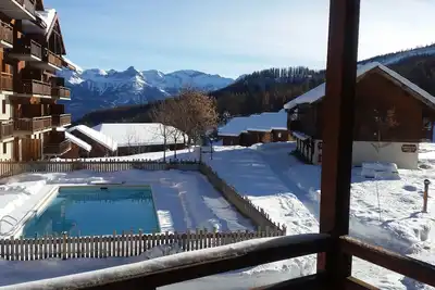 Image de Chalet triplex Parc aux Etoiles 8 pers. à Puy-Saint-Vincent 1800, skis aux pieds