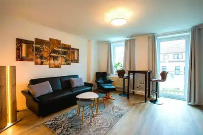 55m² apartment for up to 4 people - central location in the heart of the trendy