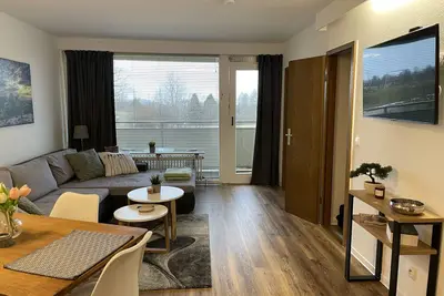 Image de Cozy, high-quality furnished vacation apartment with pool and sauna. Wlan!