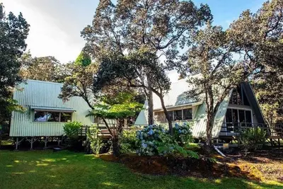 Image de Fall Special! Hale Nene Volcano A-Frame Cottage with Hot Tub