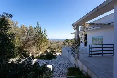 Image de Villa \"Hora Frisca\", avec vue sur mer, jardin et Wi-Fi. Animaux bienvenus.