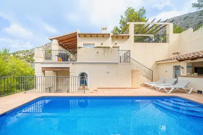 Image de Villa Casa Pianti Ă Altea Hills avec vue sur mer, piscines et Wi-Fi