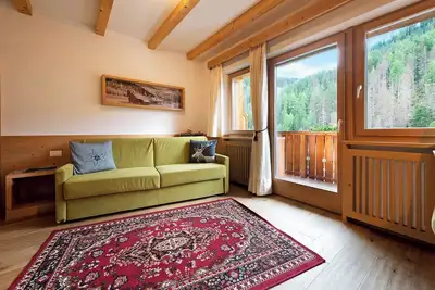 Image de Appartement Lüch da Mirio App Pütia avec vue sur les montagnes, jardin et Wi-Fi
