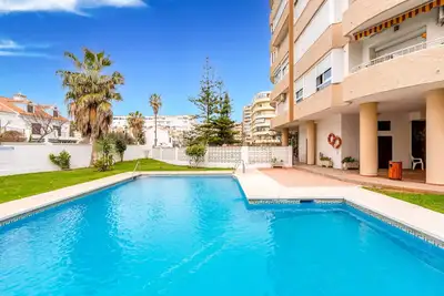 Image de Appartement '1line Beach' avec vue sur la mer, Wi-Fi et climatisation