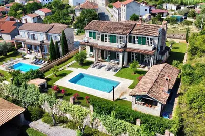 Image de Stone villa with a view of Motovun