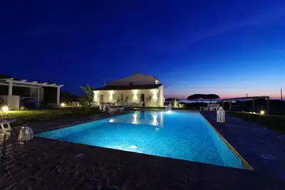 Image de Bellimpiazza, private sea view villa with pool