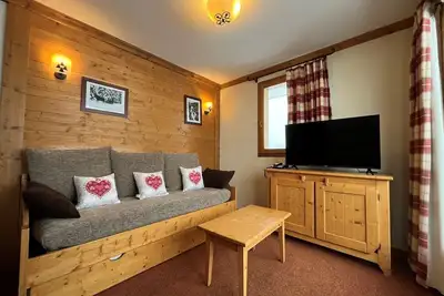 Image de Appartement 6 personnes au pied des pistes avec piscine Ă Val Cenis