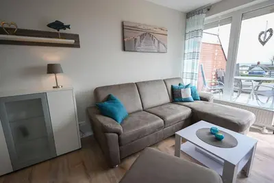 Image de Fantastic vacation apartment with a view of the Baltic Sea. . . directly behind the dike! -