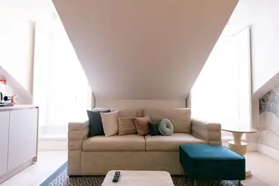 Image de 1-bedroom apartment with castle view