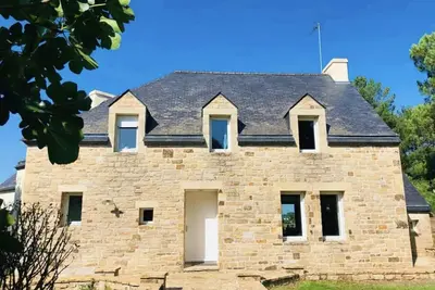 Image de Grande maison familiale bord de mer à Saint Philibert (Morbihan)