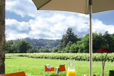 Image de Confortable appartement pour 5 personnes avec Wifi, piscine, Tv, terrasse, animaux admis et parking