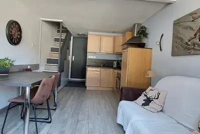Image de Appartement 3 pièces en duplex, skis aux pieds, pour 6 personnes – Arc 1800