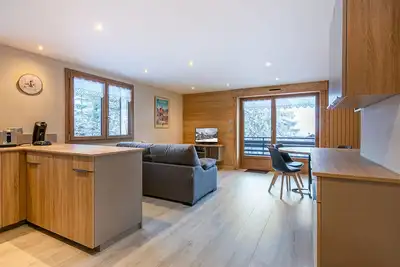 Image de Appartement Cosy 3***, Proche Pistes, 6 Pers, Wifi, Balcon, Casier à Skis, La Clusaz